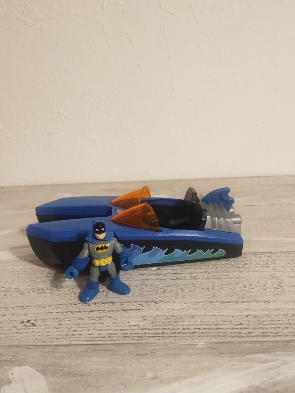 Fisher Imaginext DC Super Friends Batman Batboat Mattel V2754 2010